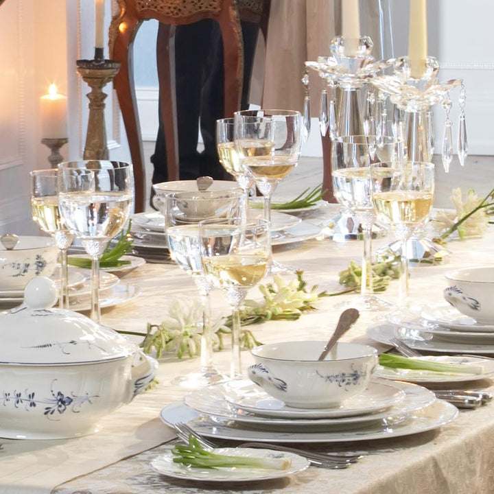 Villeroy und Boch Octavie Weissweinglas, edles Kristallglas mit opulenten Dekorelementen für exklusi