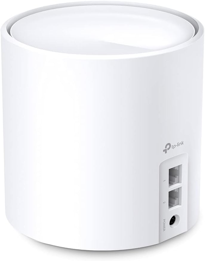 TP-Link Deco X20 Mesh WLAN Set (1 Pack), Wi-Fi 6 AX1800 Dual Band Router &amp; Repeater, 2x Gigabit Port