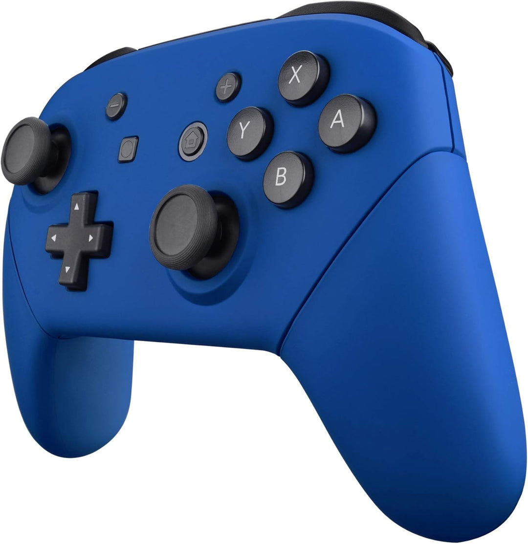eXtremeRate Griff Hülle Set für Switch Pro Controller, Matt DIY-Ersatz Front Case/Rücken Gehäuse&Han