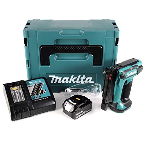 Makita DPT 353 RT1J 18 V Li-Ion Akku Pintacker im Makpac + 1 x 5,0 Ah Akku + Ladegerät