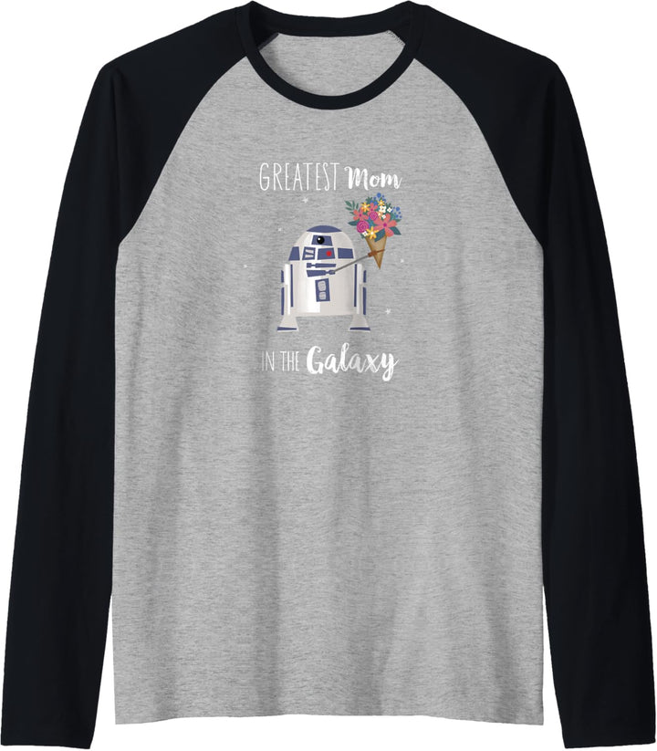 Star Wars R2-D2 Greatest Mom In The Galaxy Raglan