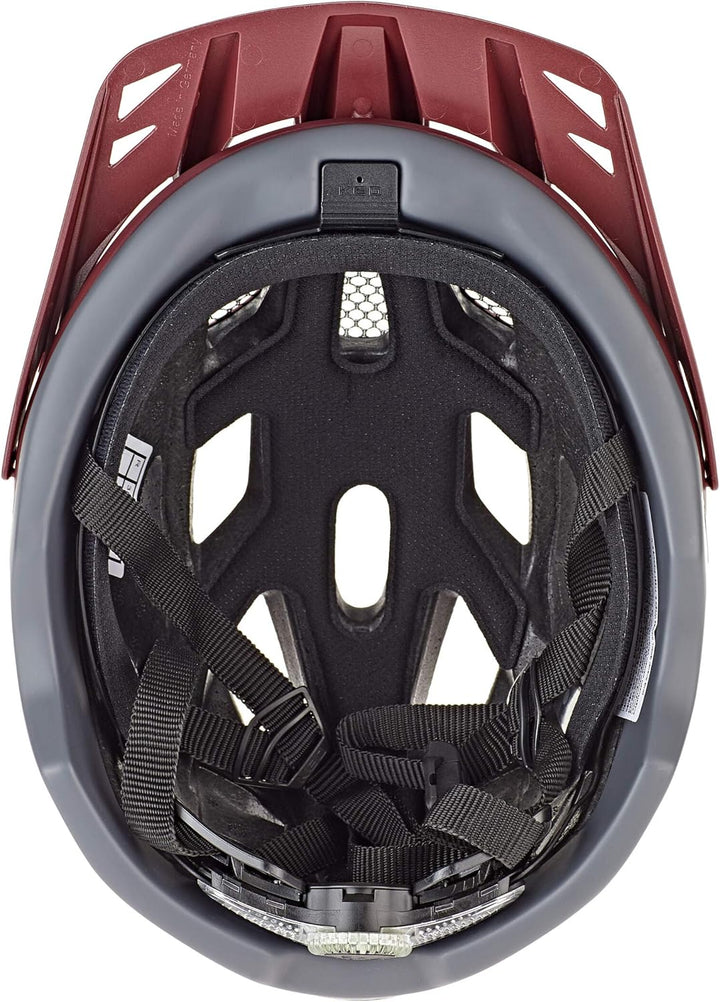 KED Companion MTB Fahrrad Helm matt rot 2022 L (55-61cm), L (55-61cm)