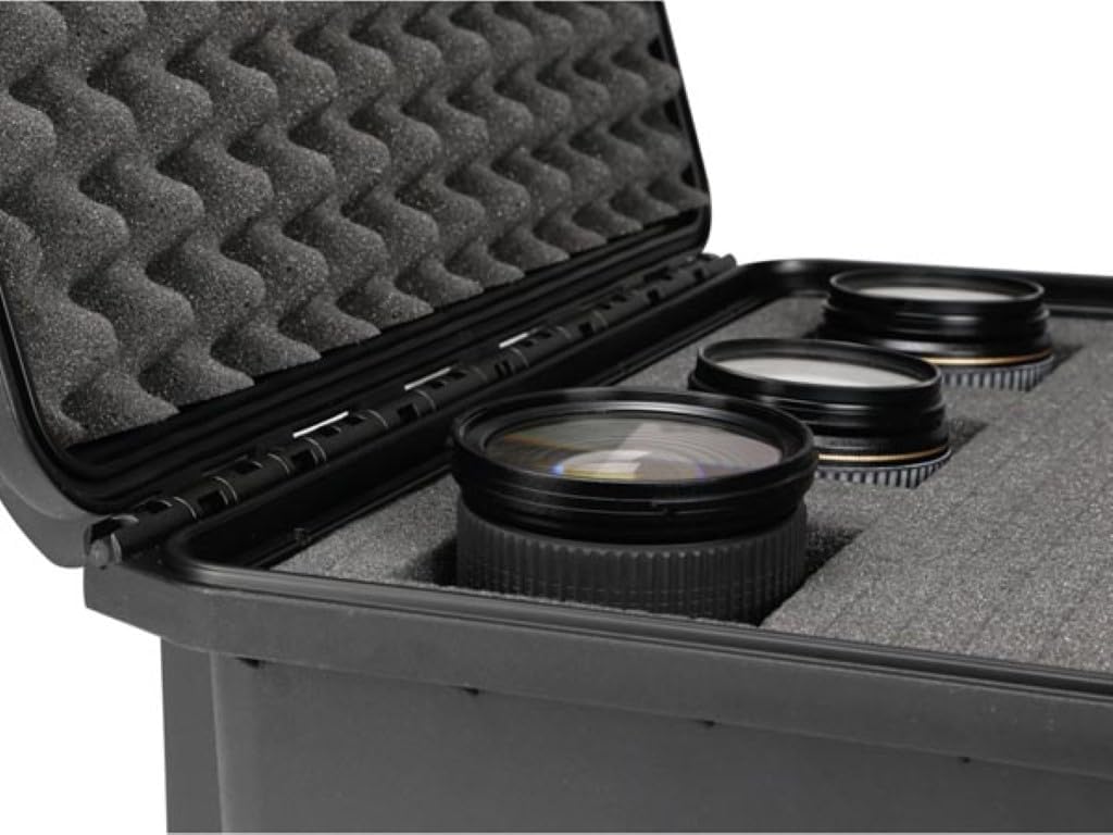 Perel Outdoor Koffer (B x H x T) 594 x 270 x 473mm Schwarz HC540SH245, mittel, Schwarz