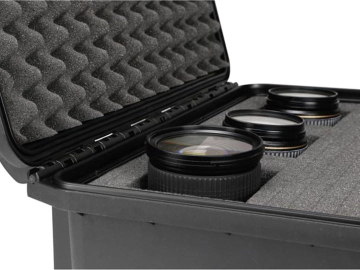 Perel Outdoor Koffer (B x H x T) 594 x 270 x 473mm Schwarz HC540SH245, mittel, Schwarz