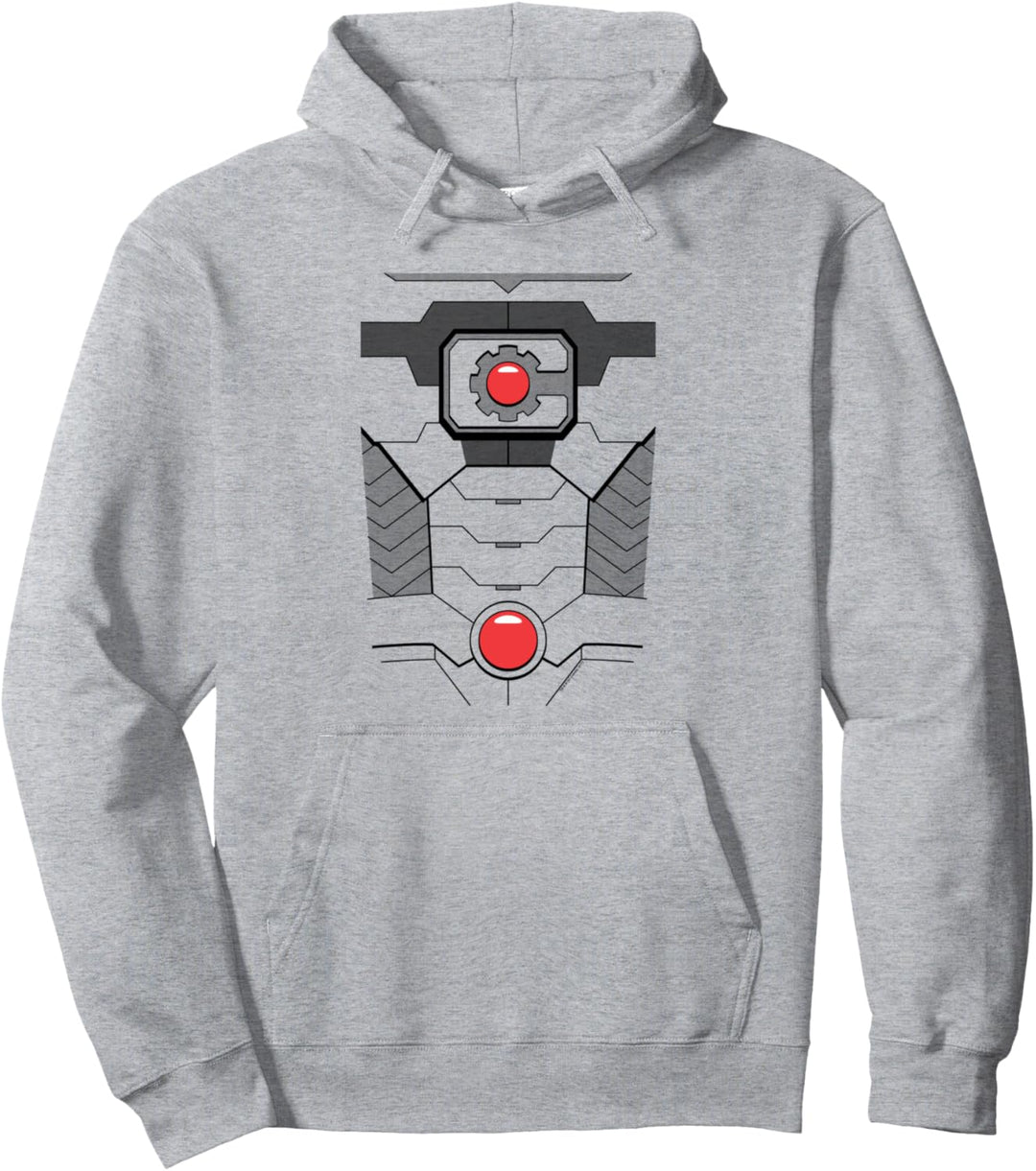 Justice League Cyborg Uniform Pullover Hoodie