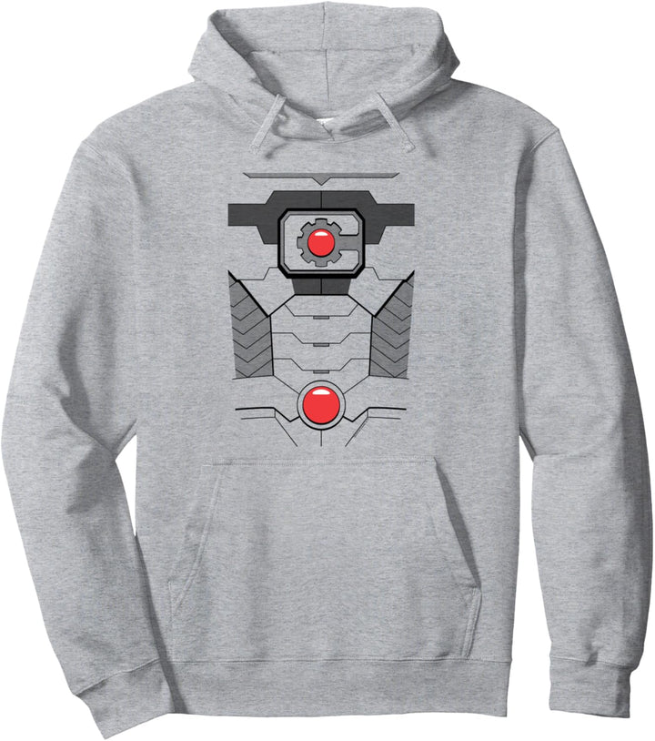 Justice League Cyborg Uniform Pullover Hoodie