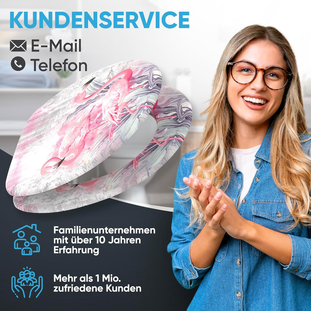 Sanilo WC Sitz mit Absenkautomatik, viele neue Toilettendeckel zur Auswahl, hochwertige Oberfläche,