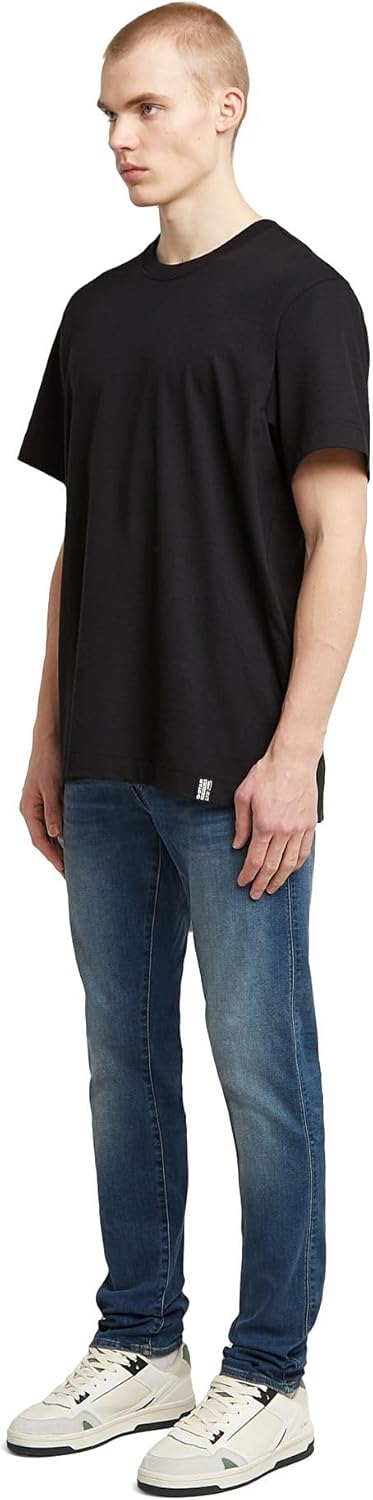 G-STAR RAW Herren 3301 Slim Jeans 26W / 32L Blau (Vintage Medium Aged 51001-8968-2965), 26W / 32L Bl