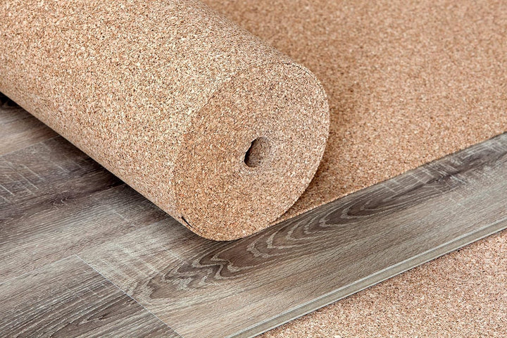 NURADA Korkrolle 8 x 0,5 m, Dicke 4 mm, Perfekt für Dekoration und Heimwerker, Akustische Wärmedämmu
