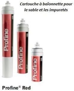 Profine Red Medium Sediment Entfernung 5µ