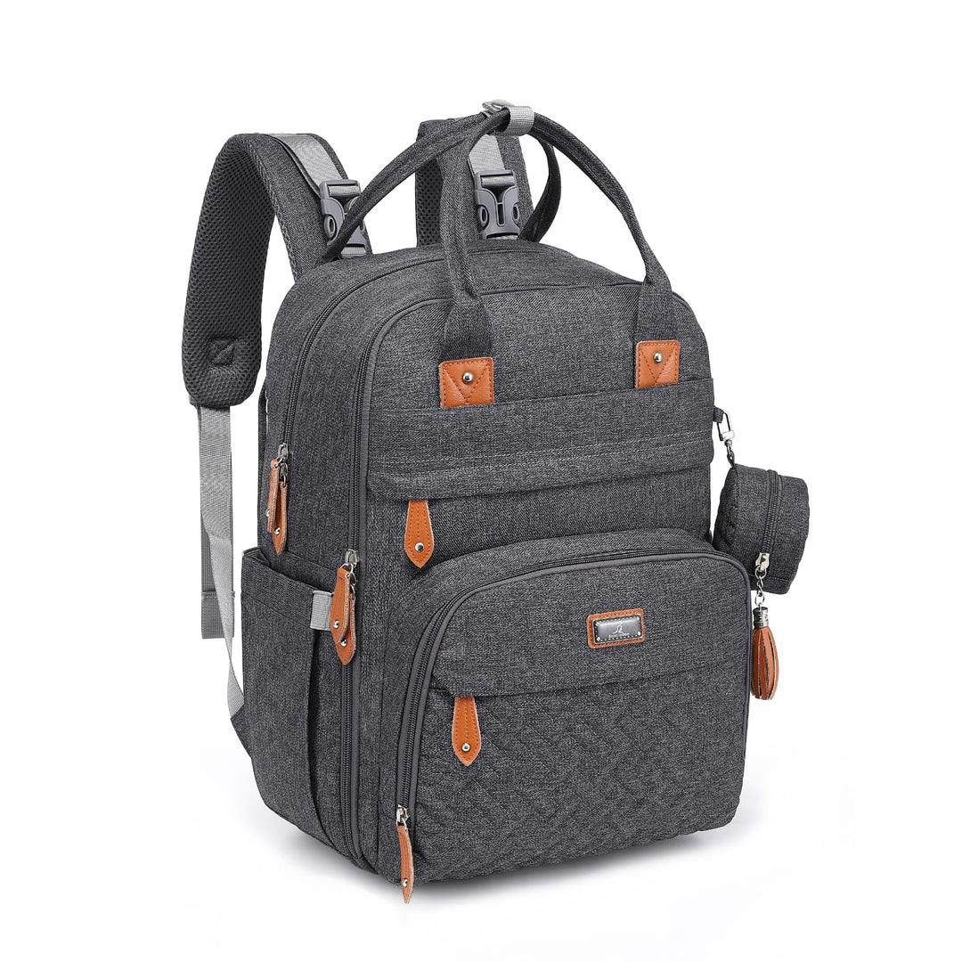 BabbleRoo Baby Wickeltasche/Rucksack, Wickelrucksack lässige Wickeltaschen, Multifunktional Grosse K