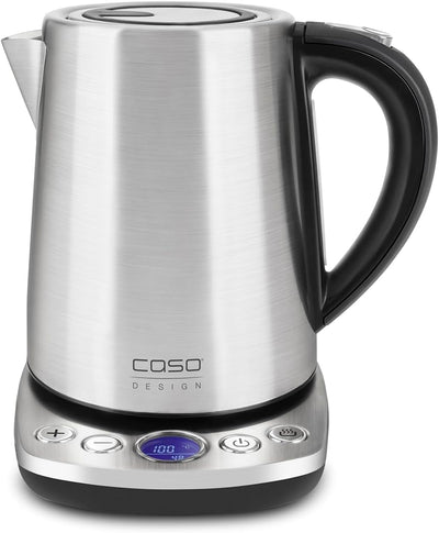 CASO WK 2100 compact-Design Wasserkocher, Leistungsstarke 2200 Watt, Kompakte Grösse mit 1,2 Liter K