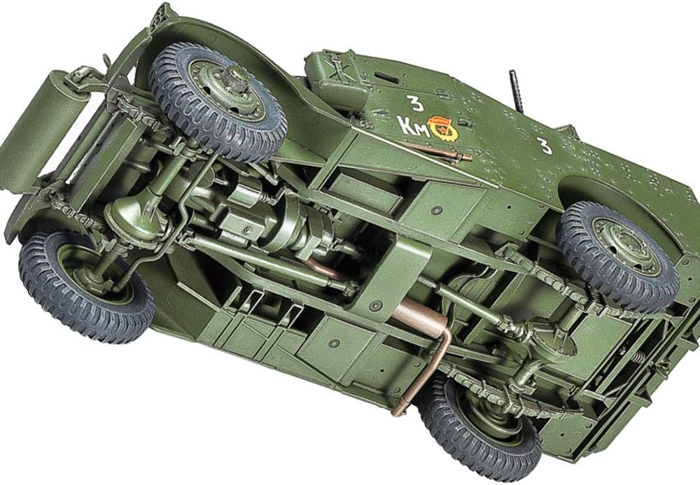 TAMIYA 35363 - 1:35 US M3A1 Scout car/Spähwagen, Modellbau, Plastik Bausatz, Hobby, Basteln, Kleben,