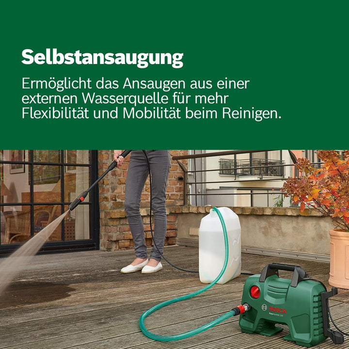 Bosch Home and Garden Hochdruckreiniger EasyAquatak 120 (1500 W, Druck: 120 bar, im Karton) Hochdruc