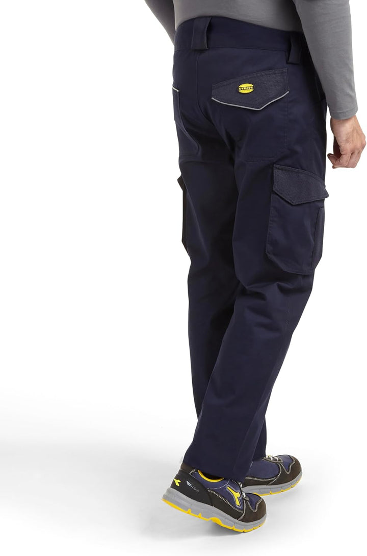 UTILITY DIADORA Herren Cargo Pants Staff ISO 13688:2013 (1er Pack) 40-42 60062 Blue Classic, 40-42 6