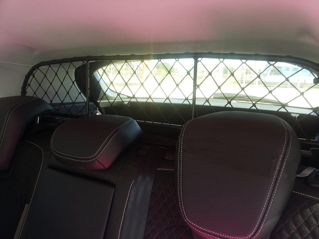 ERGOTECH Trennnetz Trenngitter kompatibel mit OPEL Grandland X, RDA65-XXS16, für Hunde und Gepäck