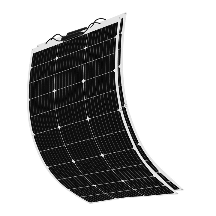 solarpanel flexibel 200w 12V Flexibles solar panel 2 * 100w solarplatten Monokristallines, Dächer, W