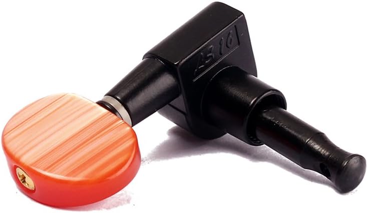 3L 3R Versiegelte Gitarren-Turner-Mechaniken, Schwarz + Rot