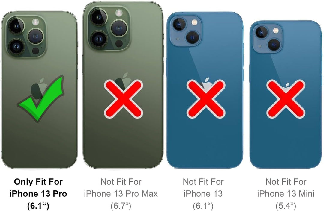 Verco Handyhülle für iPhone 13 Pro Max Hülle, Kompatibel mit Magsafe Metall Ständer Magnetisch Kamer