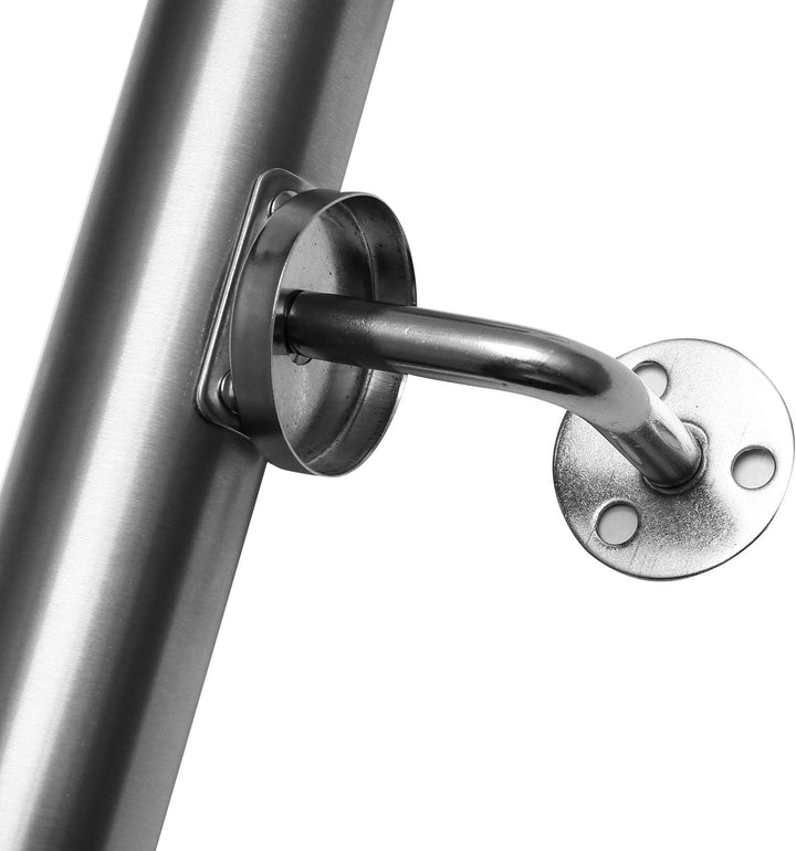 Lospitch Handlauf Geländer Edelstahl Treppengeländer Wandhandlauf Wand Treppe für Innen & Aussen ink
