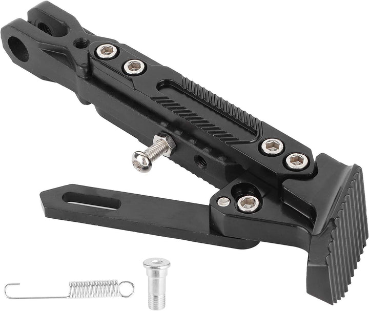 Motorrad Kickstand, Universal Motorcycle Side Stand Verstellbare Fussstütze Parkbein Kickstand Unter