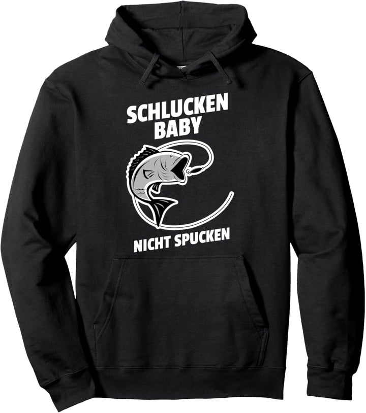 Angler Geschenk-Idee fürs Fischen und Angeln, Motiv-Sprüche Pullover Hoodie