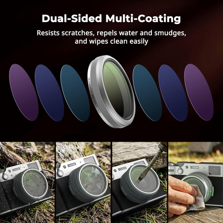 SmallRig UV-Filter für FUJIFILM X100VI / X100V, 99% Lichtdurchlässigkeit, optisches Glasobjektiv, wa