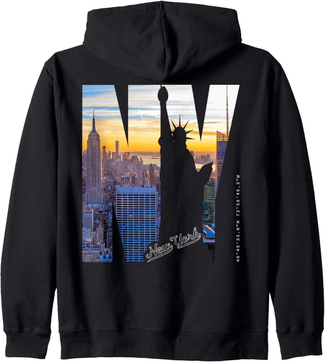 ESB Empire State Building New York City NYC USA Top Rock NY_ Kapuzenjacke