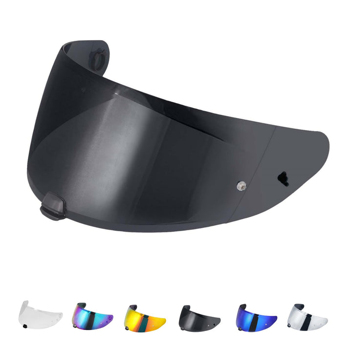 Motorradhelm Visier für Hjc i70 i10 HJ-31,Helmvisier Motorrad Windschutz Helm Objektiv Visier Vollge