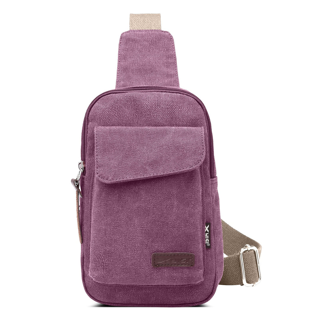 Mode Herren Brusttasche Elegant Umhängetasche Reise Schultertasche Leichte Casual Urlaub Wandern Tra