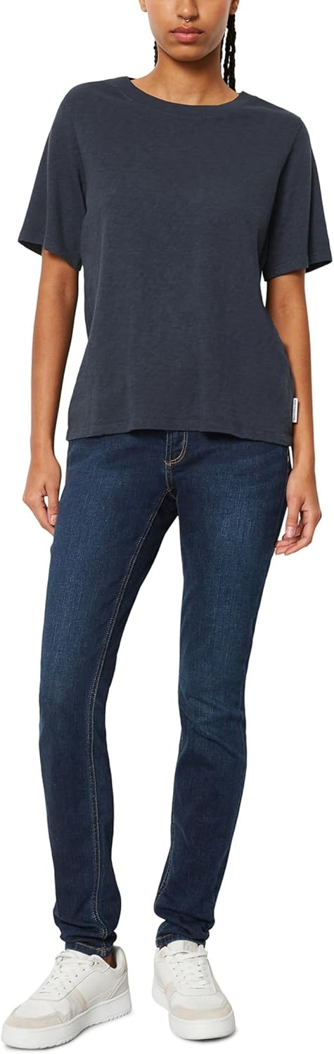 Marc O'Polo Damen T-Shirt XXS Blau, XXS Blau