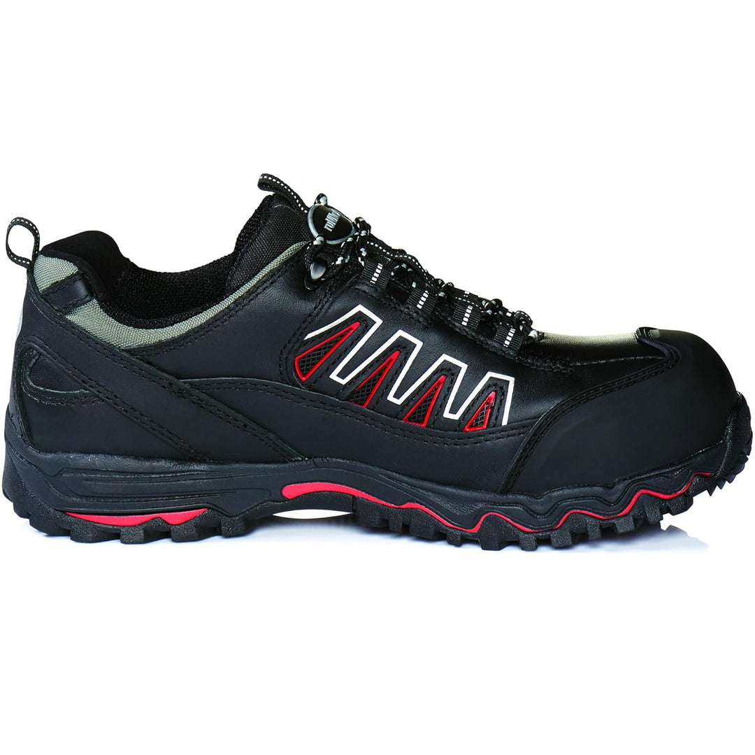 ruNNex Sicherheitsschuhe S3 LightStar extra leichte Halbschuhe Grösse 44, schwarz, 5320, 44
