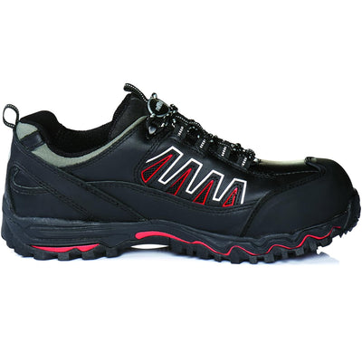 ruNNex Sicherheitsschuhe S3 LightStar extra leichte Halbschuhe Grösse 46, schwarz, 5320, 46