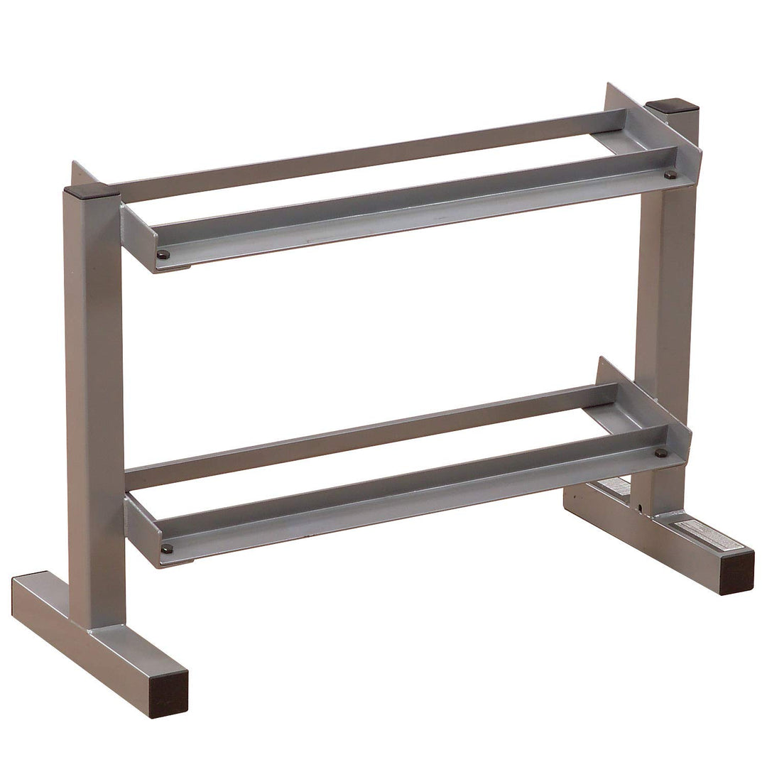 Body-Solid PDR-282X Powerline-Serie Kurzhantelablage Kurzhantelständer, 2