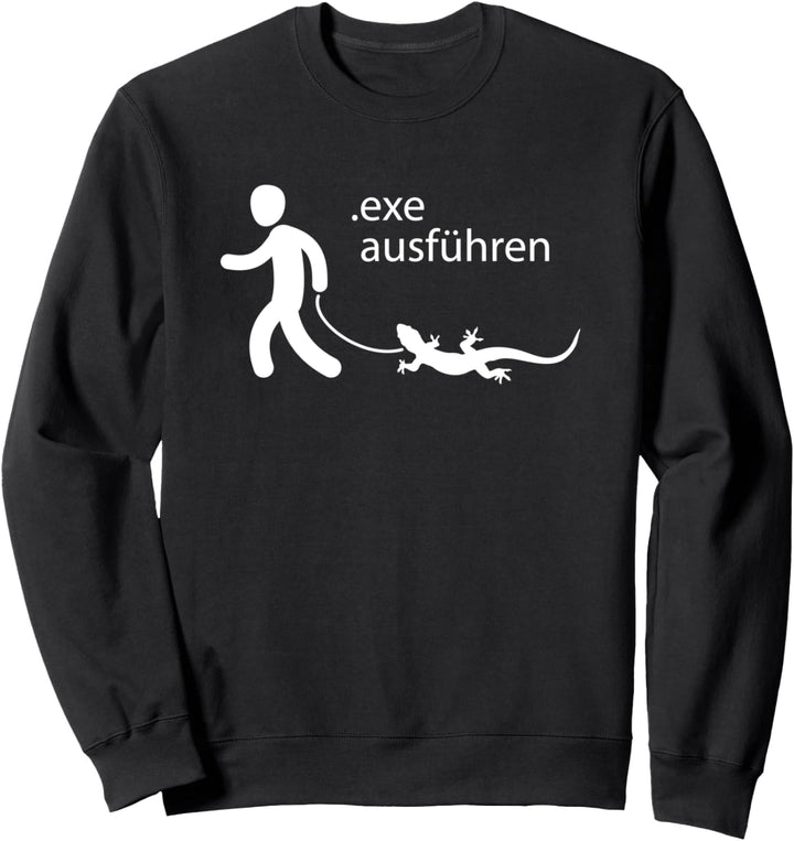 exe ausführen Sys Systemadministrator Nerd Dev Ops ADMIN Sweatshirt