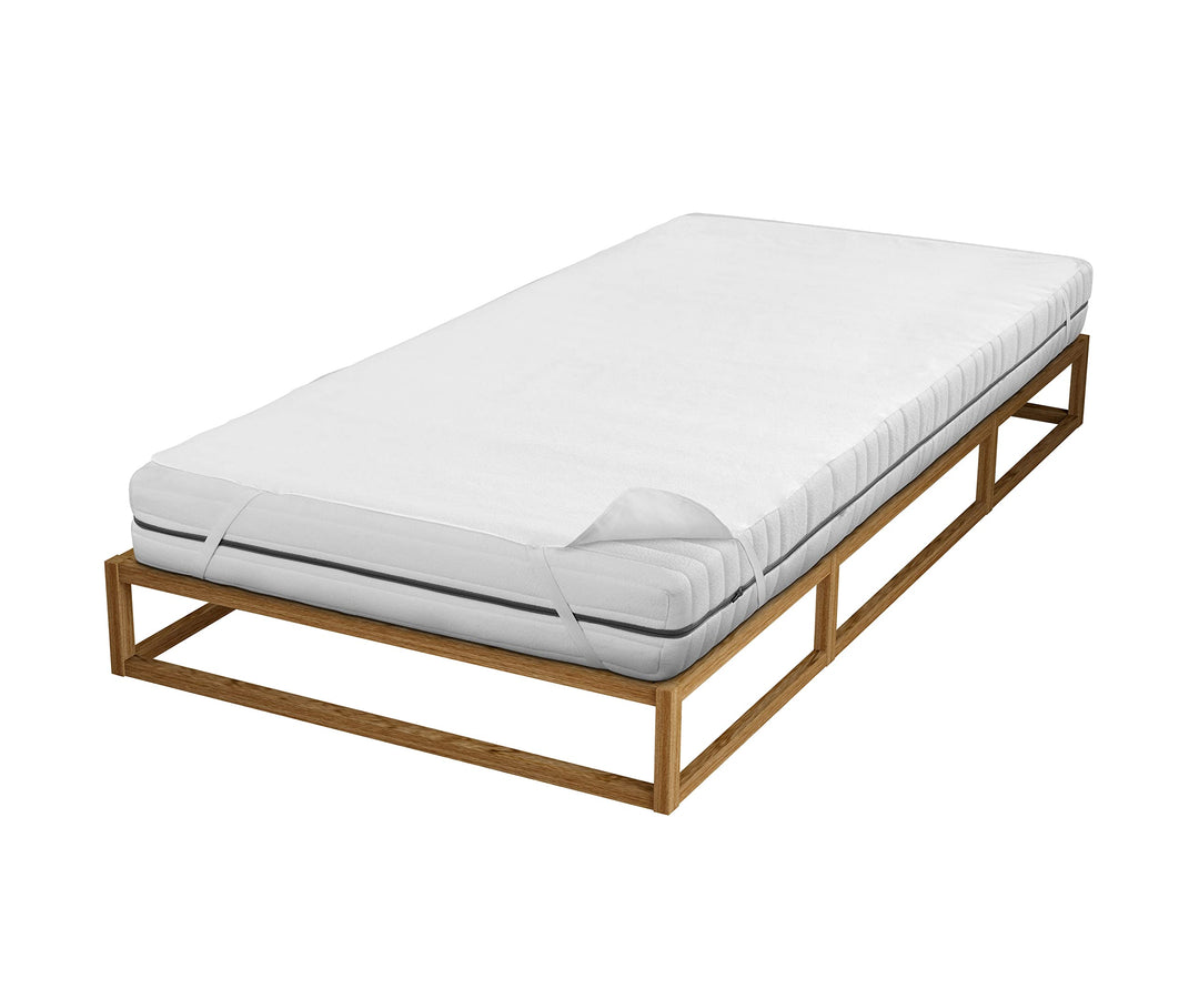 Sleep &amp; Protect wasserundurchlässige Molton-Matratzenauflage 0809720 weiss 1x 90x200 cm 1x 90x200 cm