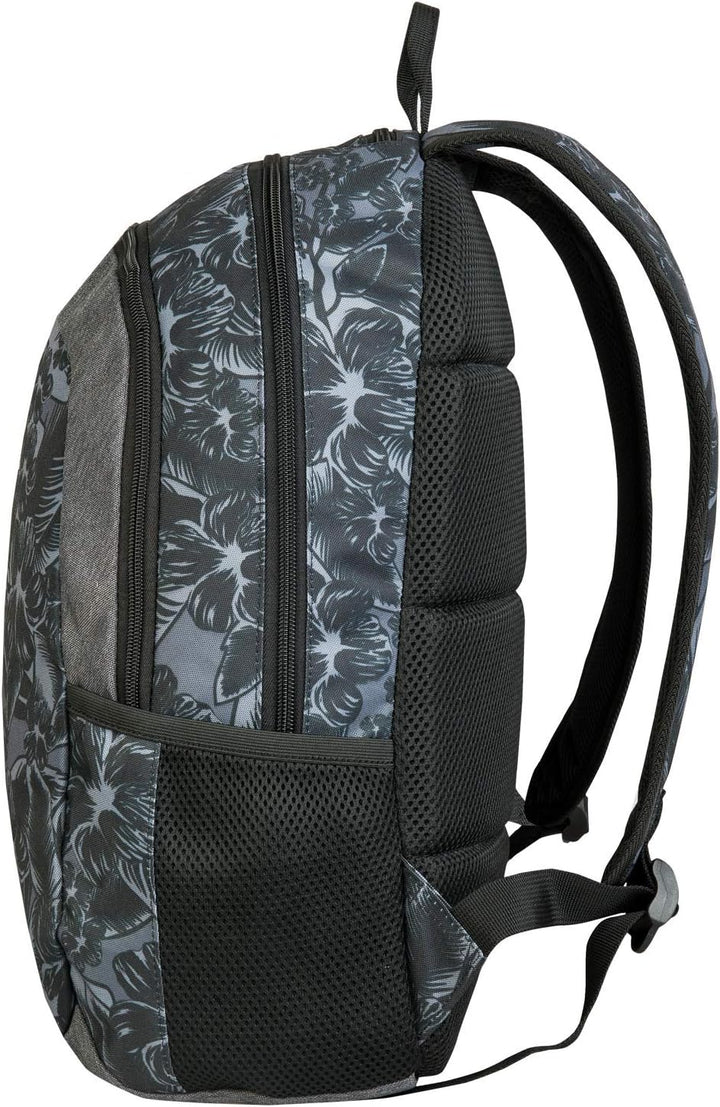 TARGET BACKPACK ICON GREY FLOWERS 26798