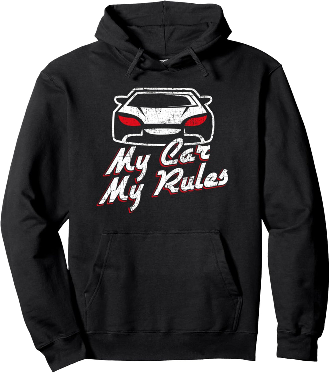 Mein Auto Meine Regeln - Lustige Fahrzitate Pullover Hoodie