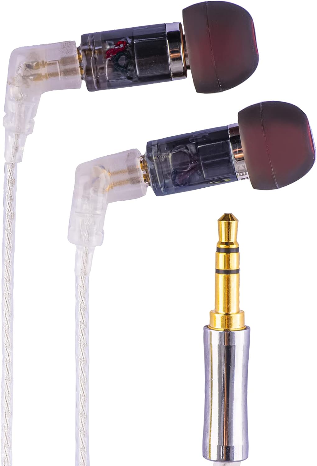 KBEAR Neon HiFi-Stereo-In-Ear-Kopfhörer, kabelgebunden, Kopfhörer mit Knowles 29689 BA-Treiber, abne