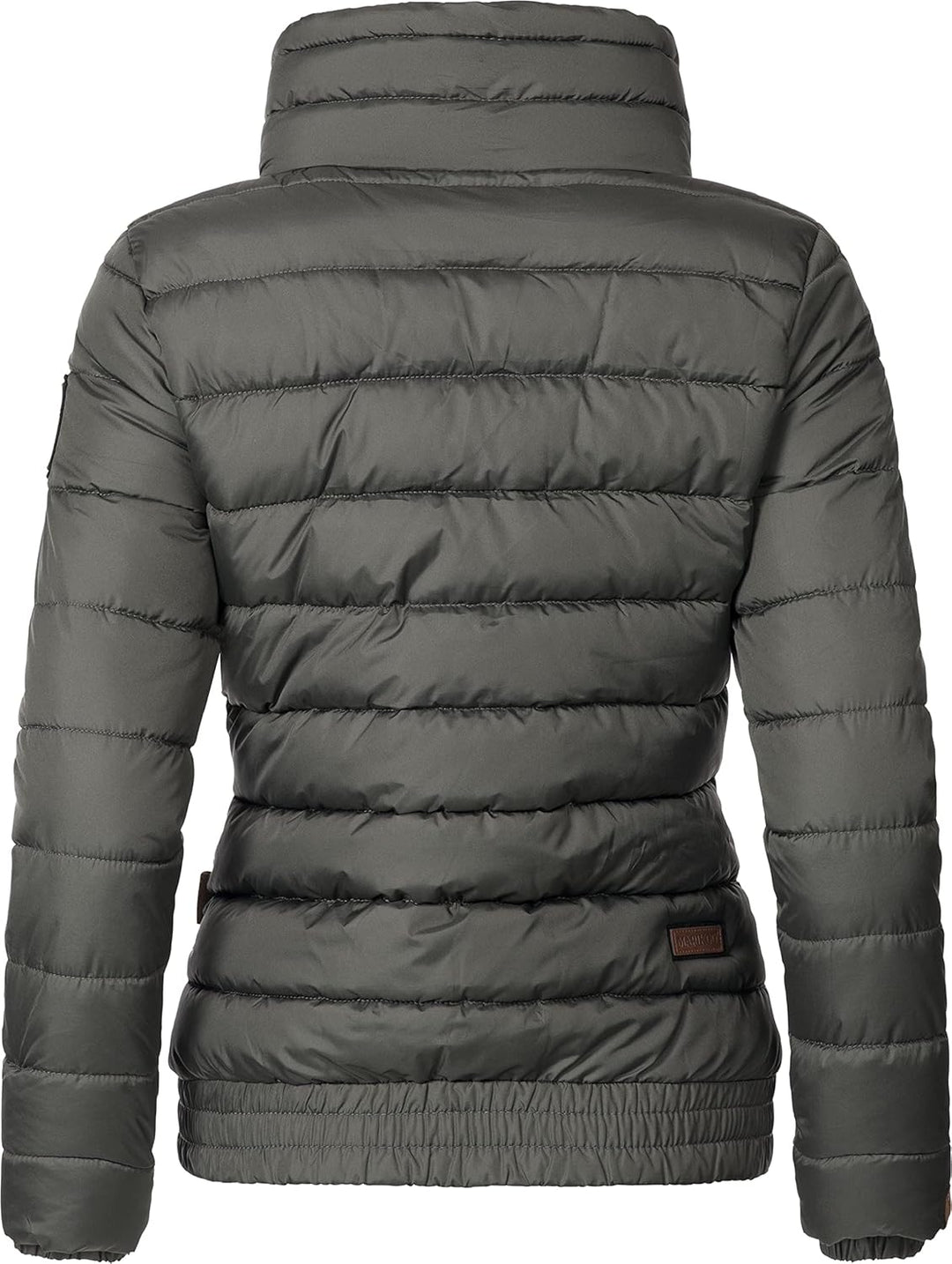 MARIKOO Damen Winter Steppjacke Poison XS-XL XS Anthrazit, XS Anthrazit