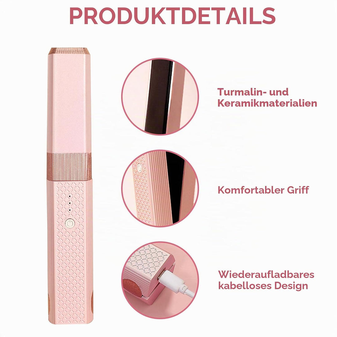 Glätteisen, kabellos, schnell aufheizbare Lockenwickler, Lockenstab, Heisswerkzeuge, Glätteisen, Glä