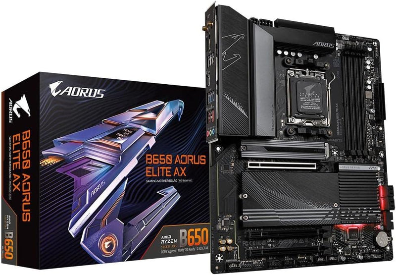 Gigabyte B650 AORUS Elite AX 1.0 AMD B650 Socket AM5 ATX