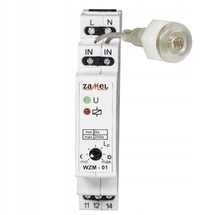 zaMel EIN-AUS 1-Weg Hutschienemontage Scharnierhebel Touch-Schalter Schwarz 1A 1 stück