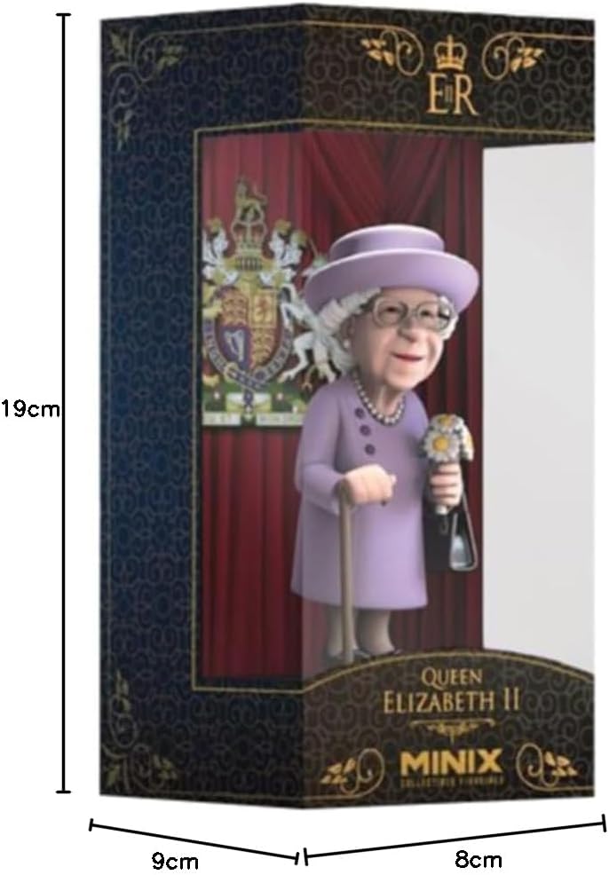 MINIX Collectible Figurines, Queen Elizabeth II - Queen Elizabeth Ii, 12 cm Sammelfigur, Ab 17+ Jahr