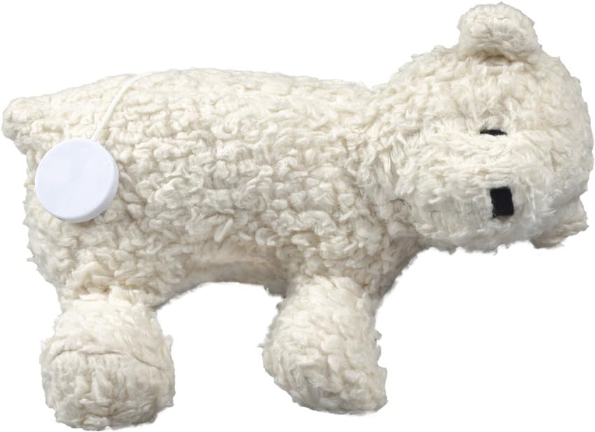 Efie Bio-Spieluhr Teddy – 100% Baumwollplüsch (kbA), Füllung aus Schurwolle (kbT) – GOTS-zertifizier