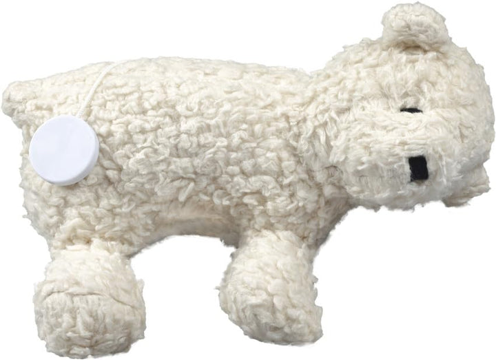 Efie Bio-Spieluhr Teddy – 100% Baumwollplüsch (kbA), Füllung aus Schurwolle (kbT) – GOTS-zertifizier