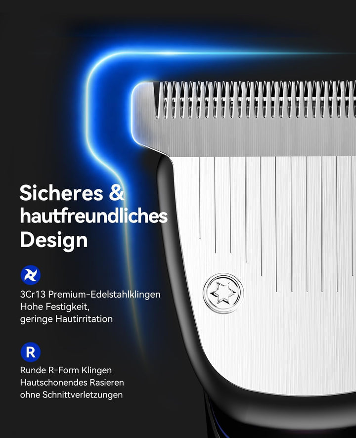 kensen Barttrimmer Herren,18 In 1 Bartschneider Set Wasserdicht Beard Trimmer Usb-C Bart Rasierer El
