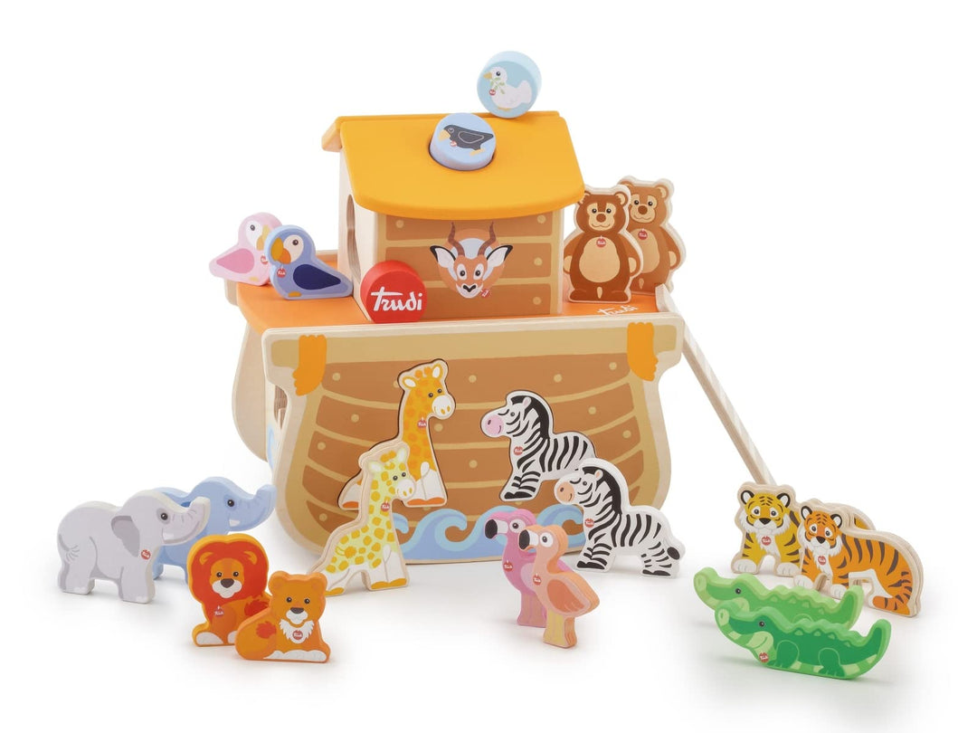 John Adams, Sevi - Noah's Ark Playset: Christmas, Baby Shower, Birthday or Christening Gift for Kids