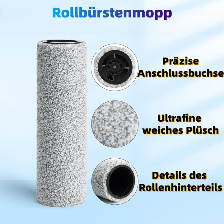 Bluearks 19 Stück Zubehörset für Ecovacs Deebot X8 Pro Omni/X8 Omni Saugroboter, 1 Hauptbürste, 4 Fi
