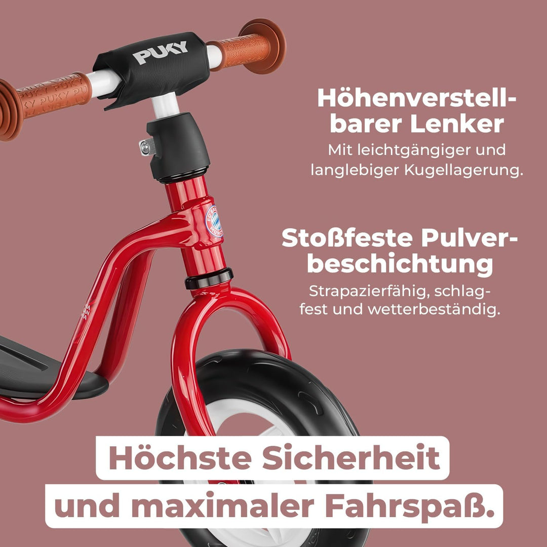 PUKY LR M | Laufrad ab 2 Jahre | sicheres, stylisches Laufrad | Lenker &amp; Sattel höhenverstellbar | m